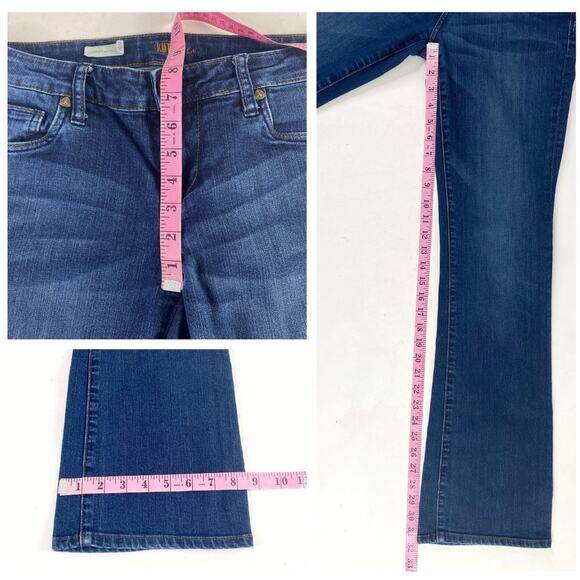 Kut from Kloth Midrise Farrah Bootcut Jeans Sz 8 - Picture 4 of 7